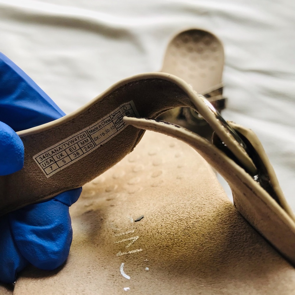 Vionic Snake Print Sandals With Toe Loop - image 4